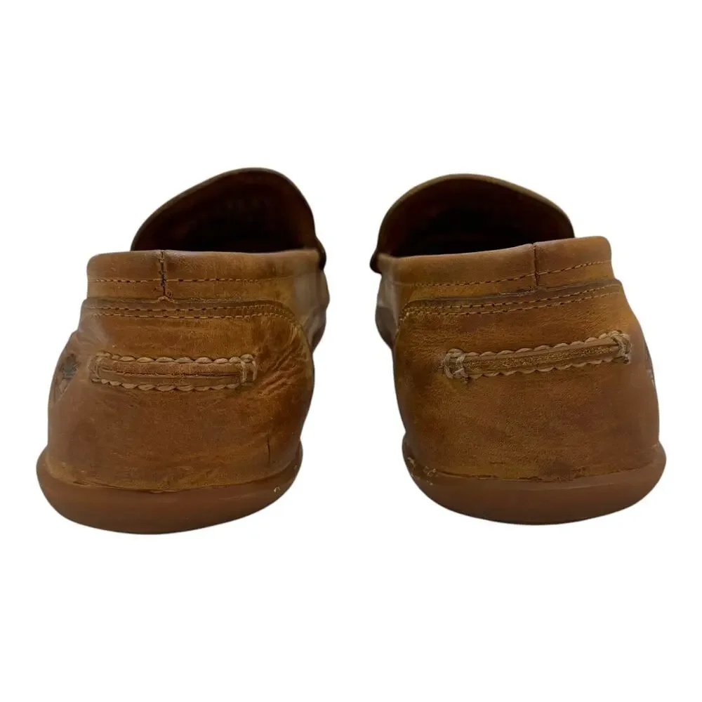 Timberland Odelay Venetian Slip-On Moc-Toe Leather Loafers Men 9